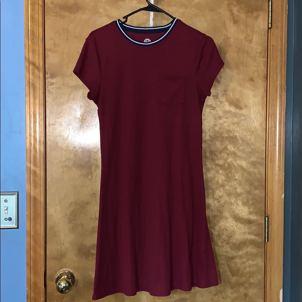 Maroon dress
